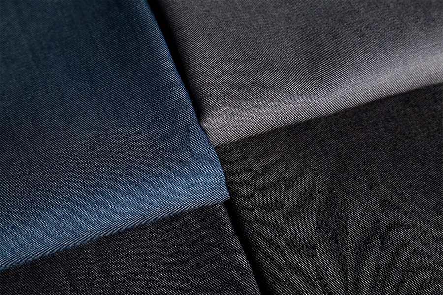 【反物販売】岡山の児島 5.5オンス くったりソフトデニム if加工 【コットン(綿) 生地 無地】