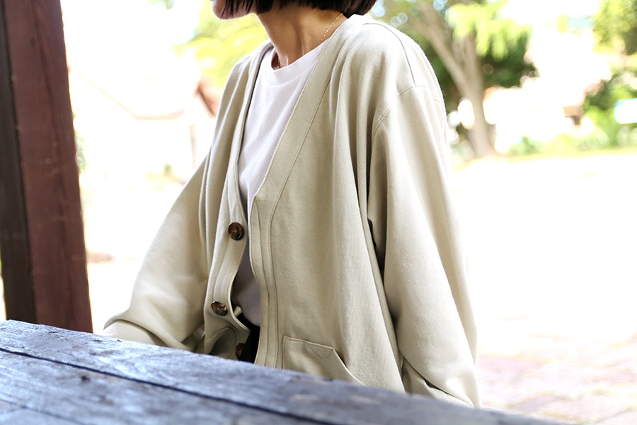 【反物販売】40/20ミニ裏毛ニット 【コットン(綿) 生地 無地 ニット 生地】