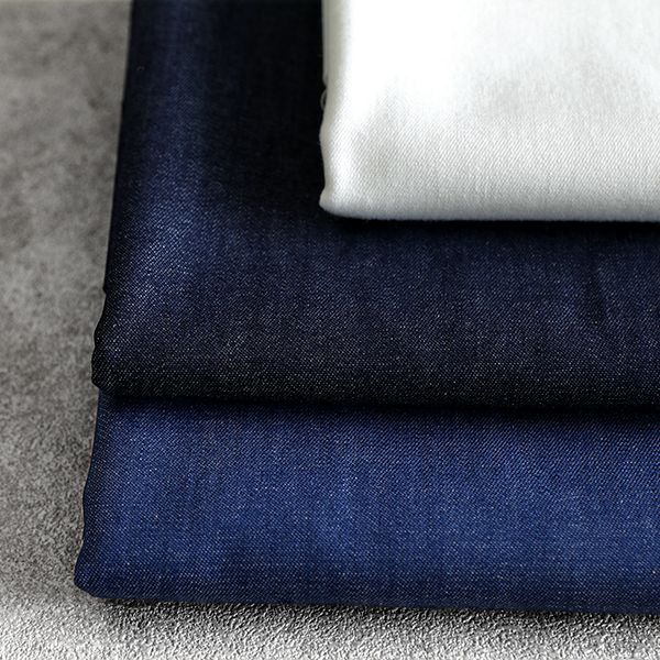 【反物販売】岡山の児島 6オンス くったりソフトデニム 【コットン(綿) 生地 無地】