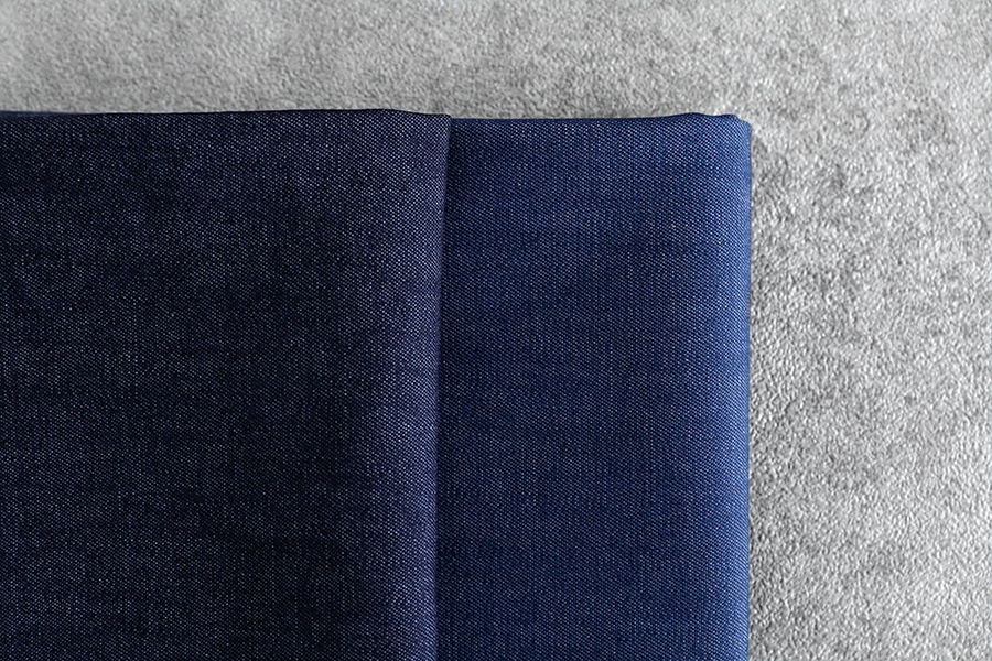 【反物販売】岡山の児島 6オンス くったりソフトデニム 【コットン(綿) 生地 無地】