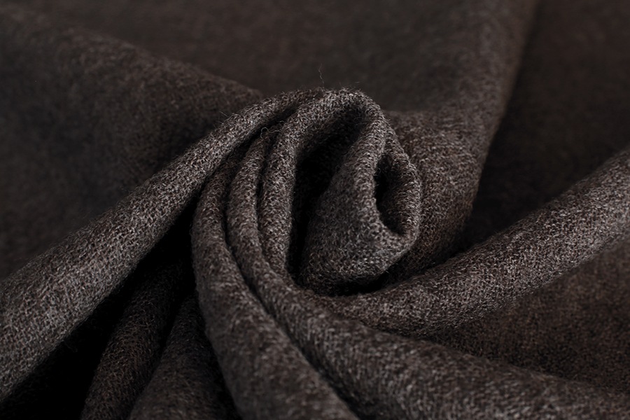 【反物販売】洗いをかけた ウールガーゼ 2/48番手 【毛 生地 無地 ストール】