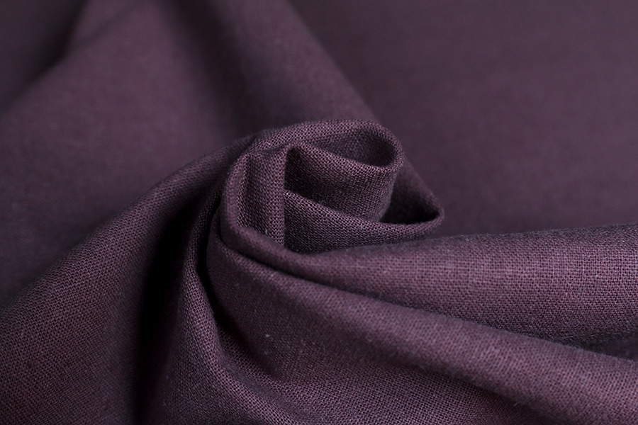 洗いをかけた 綿麻キャンバス 【コットン リネン 生地 無地】