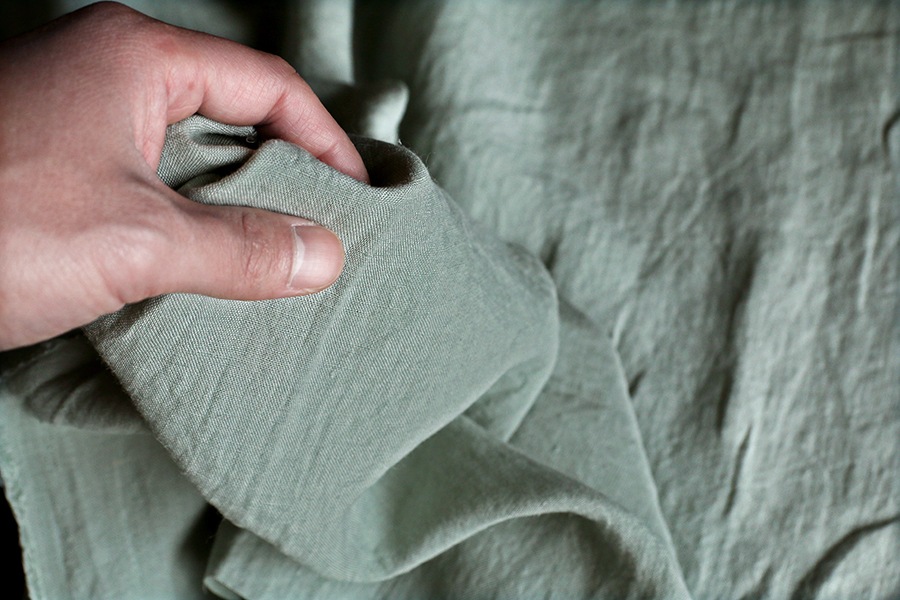 【生地サンプル】【2026年 SS特別企画】ラミーリネンポプリン「ルミエール / Lumiere」【麻 生地 無地】