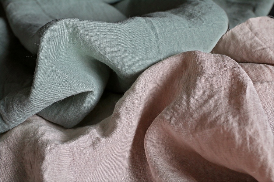 【生地サンプル】【2026年 SS特別企画】ラミーリネンポプリン「ルミエール / Lumiere」【麻 生地 無地】