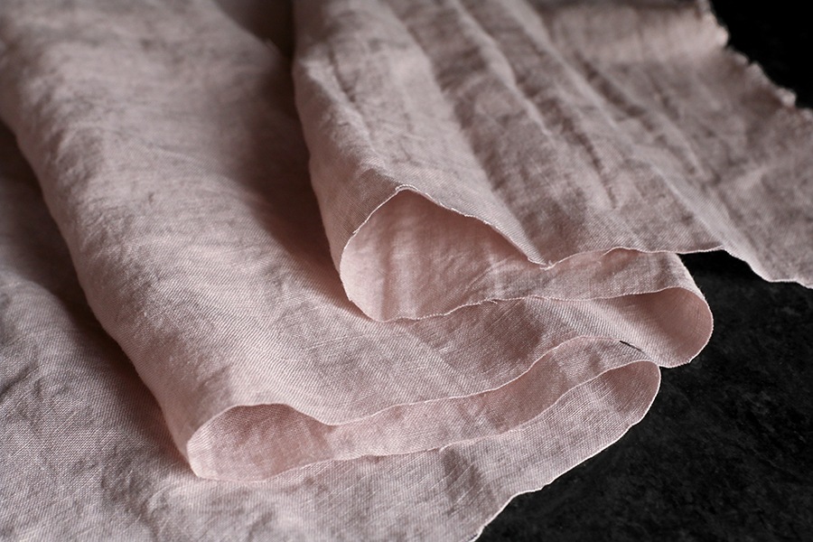【生地サンプル】【2026年 SS特別企画】ラミーリネンポプリン「ルミエール / Lumiere」【麻 生地 無地】
