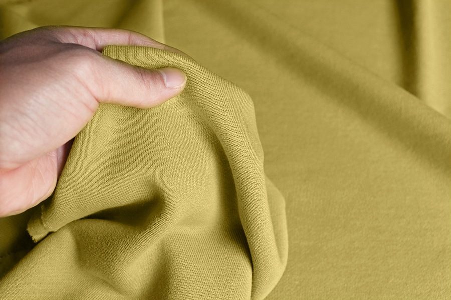 ヘビーウェイト 30/7裏毛ニット 【コットン(綿) 生地 無地 ニット 生地 厚手】