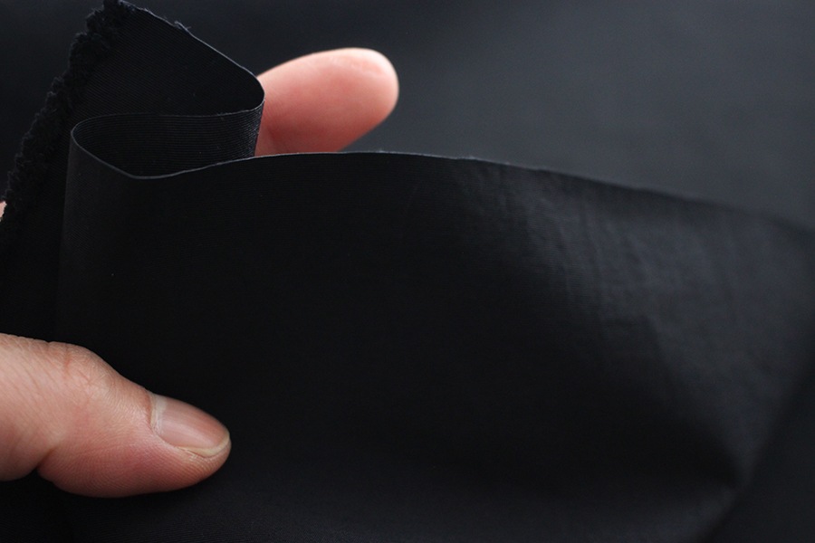 撥水 スパンライク ナイロンワッシャー 【生地 無地 バッグ レインコート】