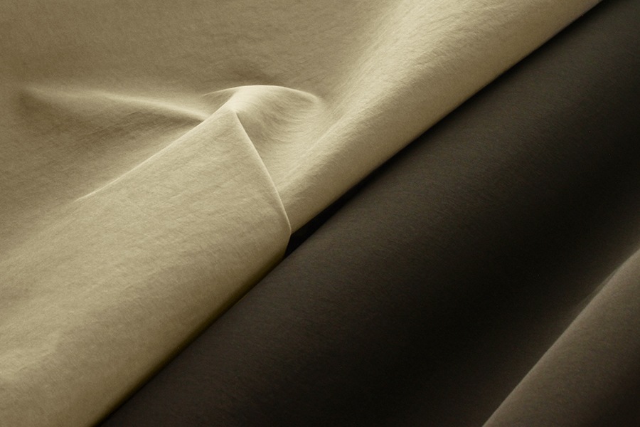 撥水 スパンライク ナイロンワッシャー 【生地 無地 バッグ レインコート】