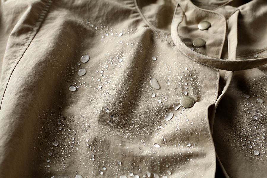 撥水 スパンライク ナイロンワッシャー 【生地 無地 バッグ レインコート】