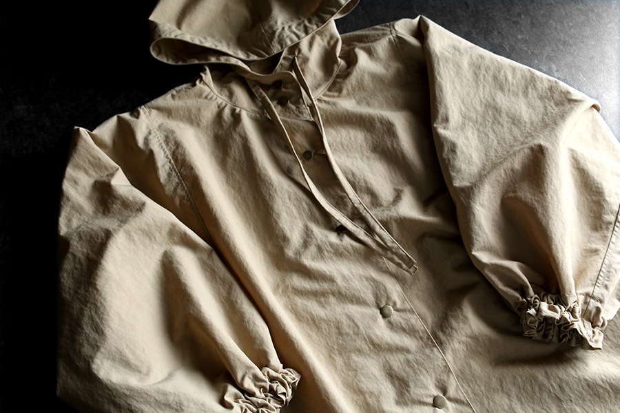 撥水 スパンライク ナイロンワッシャー 【生地 無地 バッグ レインコート】