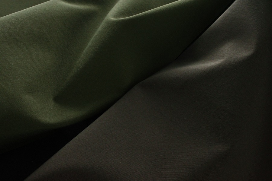 撥水 スパンライク ナイロンワッシャー 【生地 無地 バッグ レインコート】