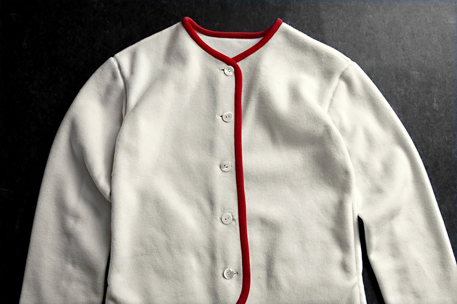 【反物販売】サステナブル レーヨン メルトンフリース 【ニット 生地 無地】