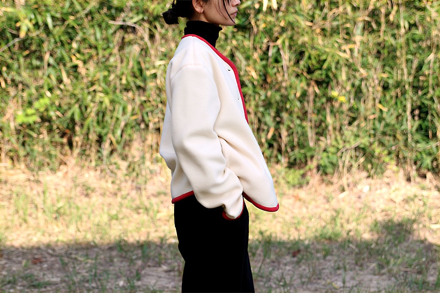 【反物販売】サステナブル レーヨン メルトンフリース 【ニット 生地 無地】