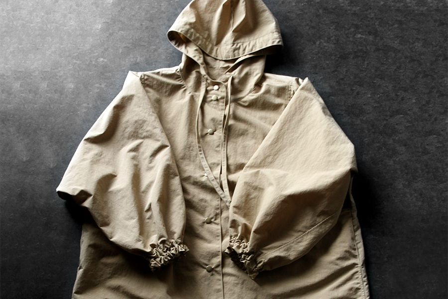 【生地サンプル】撥水 スパンライク ナイロンワッシャー 【生地 無地 バッグ レインコート】