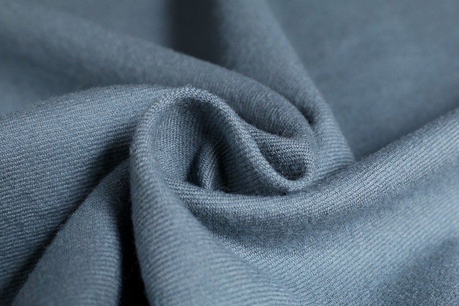 【反物販売】ワイド幅 コットンウールツイル ウォッシャブル 【毛 生地 ストール】