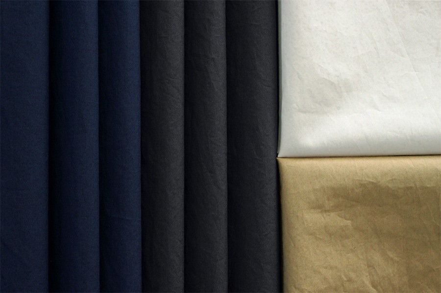 ワイド幅 洗いをかけた 80/1番手 超高密度タイプライター sc加工 【コットン(綿) 生地 無地】