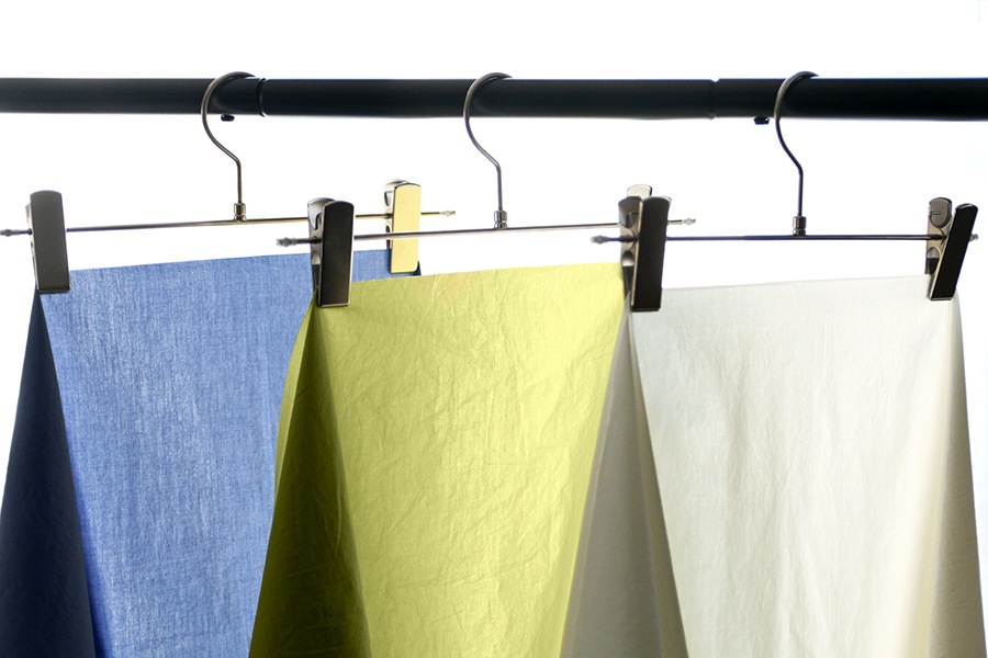 ワイド幅 洗いをかけた 80/1番手 超高密度タイプライター sc加工 【コットン(綿) 生地 無地】