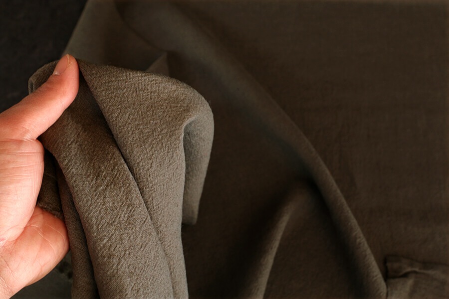 【反物販売】洗いをかけた ベルギーリネン tpw加工 25番手 【麻 生地 無地】