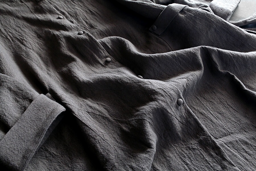 【反物販売】洗いをかけた ベルギーリネン tpw加工 25番手 【麻 生地 無地】