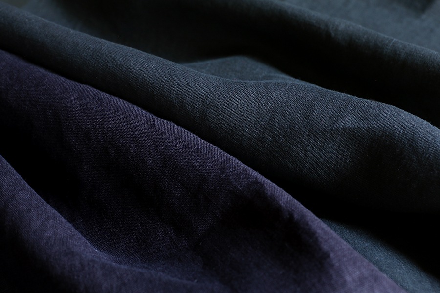 【反物販売】洗いをかけた フレンチリネン odw加工 40番手 【麻 生地 無地】