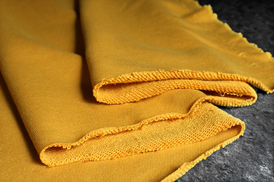 【反物販売】ヘビーウェイト 30/7裏毛ニット 【コットン(綿) 生地 無地 ニット 生地 厚手】