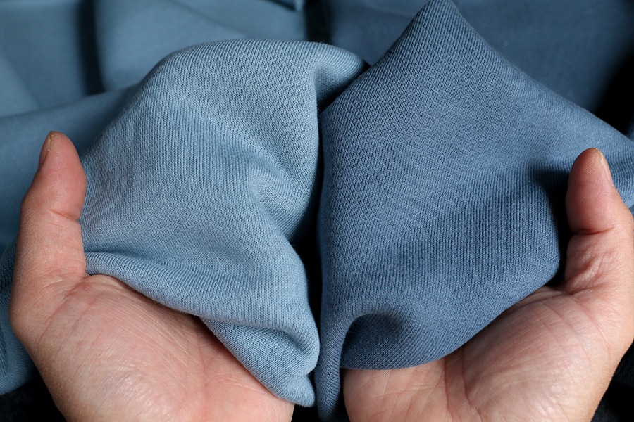 【反物販売】ヘビーウェイト 30/7裏毛ニット 【コットン(綿) 生地 無地 ニット 生地 厚手】