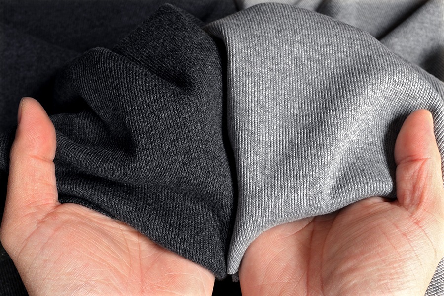 【反物販売】ヘビーウェイト 20/2フライス【コットン(綿) 生地 無地 ニット 生地 厚手】