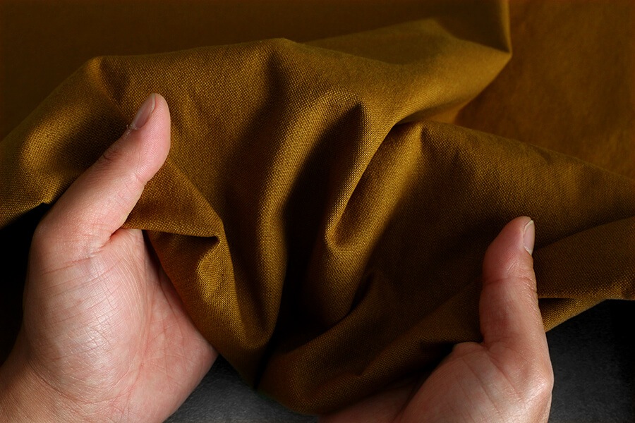 洗いをかけた 11号帆布 vhw加工 【コットン(綿) 生地 無地】