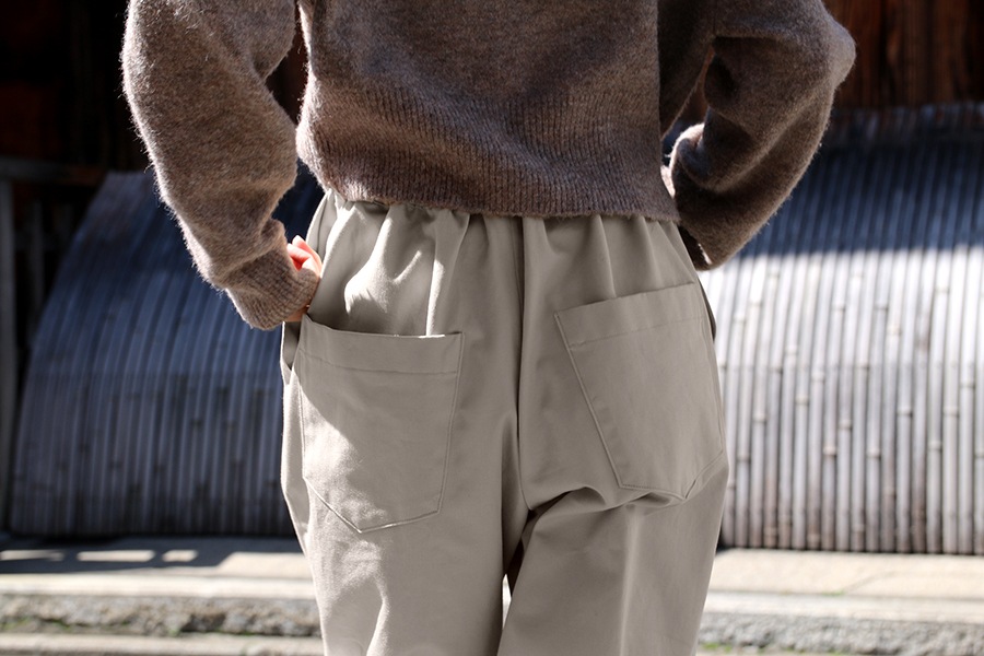 ワイド幅 美しいカツラギ 異番手 【コットン(綿) 生地 無地】