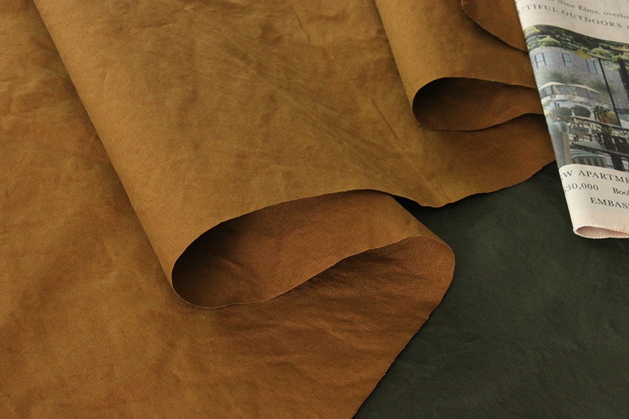 洗いをかけた 綿コーマバーバリー ハードフィニッシュ加工 【コットン 生地 無地】