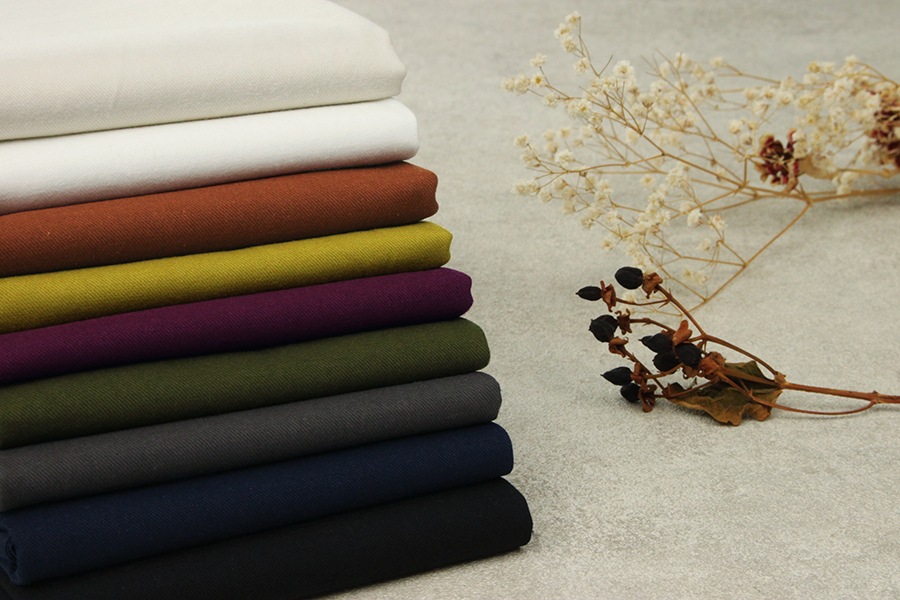 洗いをかけた ジョリィビエラ起毛 nw加工 【コットン(綿) 生地 無地】