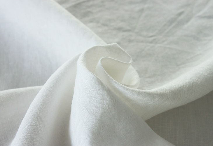 【反物販売】洗いをかけた 40/1番手 高密度ベルギーリネン オーバーダイドウォッシュ加工 【麻 生地 無地】