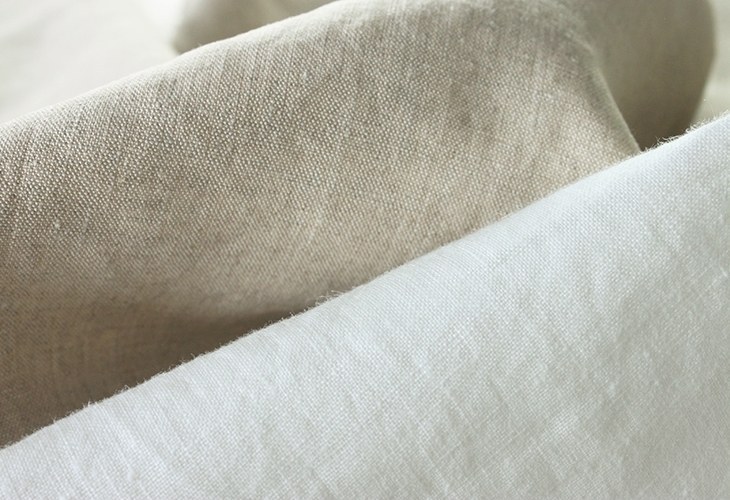 【反物販売】洗いをかけた 40/1番手 高密度ベルギーリネン オーバーダイドウォッシュ加工 【麻 生地 無地】