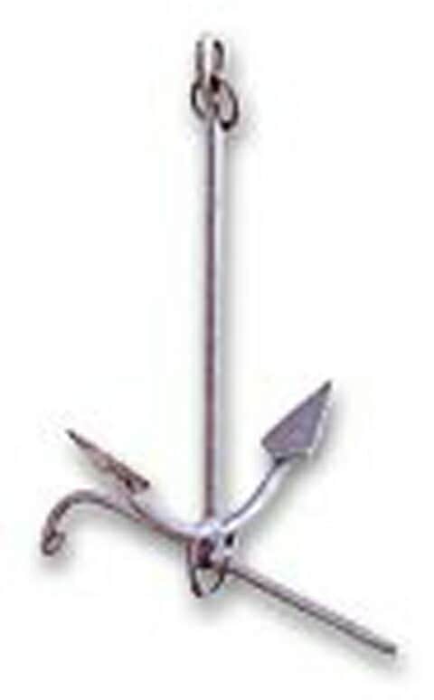 FSアンカー 唐人錨 亜鉛メッキ 10kg 船 メーカー直送商品