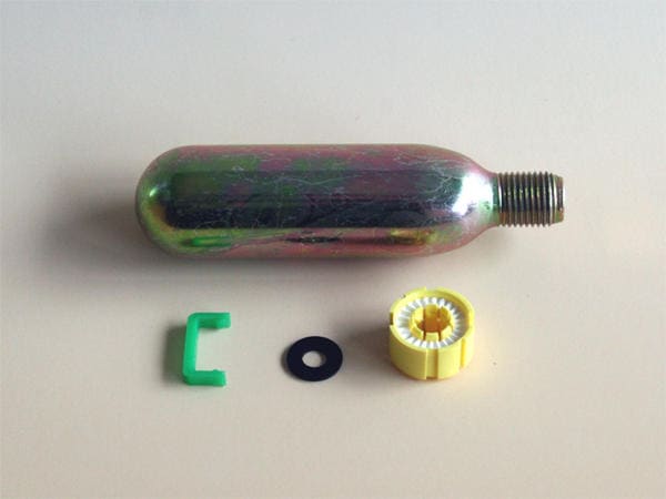 クリアランス価格 ライフジャケット 交換用 ボンベ＆スプールセット 旧 RE-5型用 オーシャンライフ