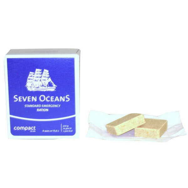 防災用保存食 救難食糧 圧縮ビスケットタイプ セブンオーシャンズ SEVEN OCEANS 軽減税率対象商品 消費税 8％