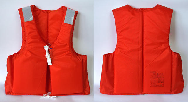 ライフジャケット 小型船舶用救命胴衣 NQS-6型 釣り フロント紐締 船舶検査対応 国交省認定品 タイプA 検定品 桜マーク付 取り寄せ商品 日本救命器具 津波対策
