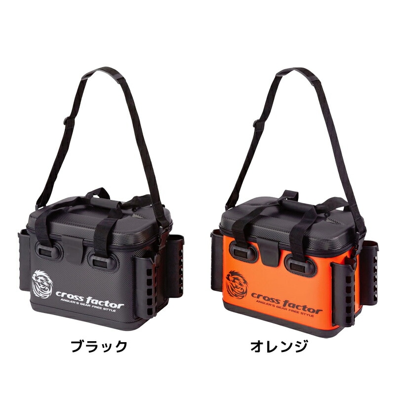EVAタックルバッグ ロッドスタンド付 AEK905 釣り 36cm インナーケース付 cross factor クロスファクター クリアランス価格