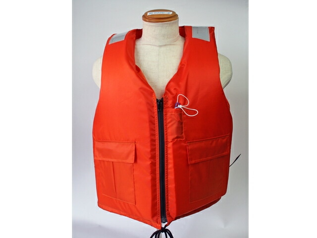 作業用救命衣・小型船舶用救命胴衣兼用 固型式・ファスナータイプ ＮＳ－７ＢＮ－３ | 【ミドリ安全】公式通販 小型船舶用救命胴衣3着セット