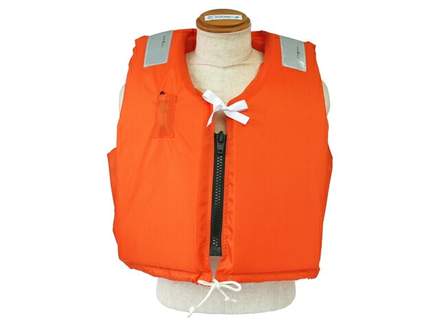 ライフジャケット TK-30RS オレンジ 釣り 小型船舶用救命胴衣 船舶検査