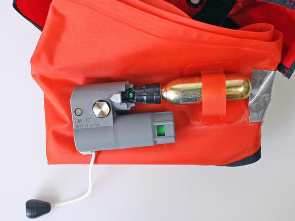 自動膨張式 ライフジャケット マリンベスト KK-11 レッド 桜マーク付 タイプA 小型船舶用 作業用 救命胴衣 ウエストポーチタイプ 興亜化工 国交省認定 検定品 津波対策