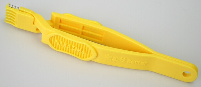 虫エサセッター #2750 イソメ ゴカイ ミミズ専用ピンセット 釣り NAKAZIMA