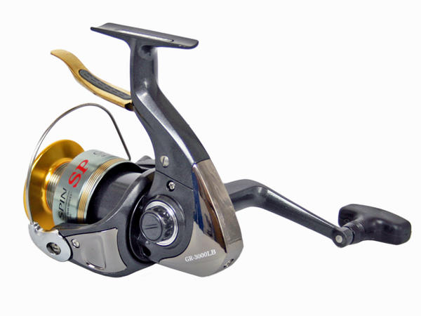 スピニングリール グレシアスピンSP GR-3000LB ドラグ&レバーブレーキ付き 釣り