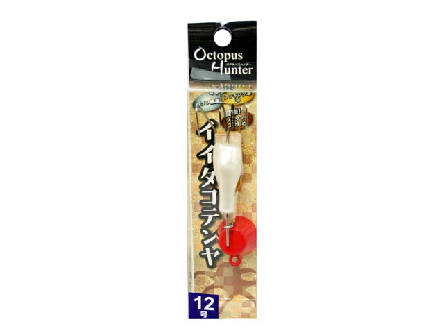 イイダコテンヤ 12号 ワーム付 釣り オクトパスハンター KMY-1565