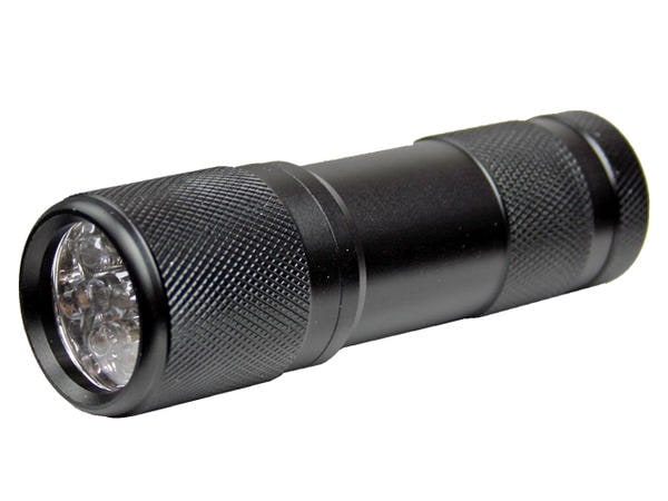 UVライト 9灯 釣り具 テスト電池付 紫外線ライト KMY-1584 WAVE GEAR ウェーブギア