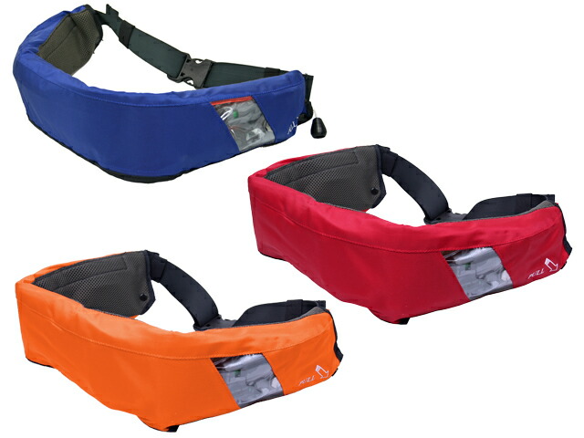 ライフジャケット 桜マーク付 自動膨張式 作業用救命衣 ベルトn型 釣り 日本救命器具 国交省認定品 タイプA 検定品 取り寄せ商品