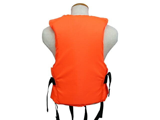 小型船舶用救命胴衣 ライフジャケット 桜マーク付 TK-200A Lサイズ 大人用 オレンジ 高階救命器具 船舶検査対応 国交省認定品 タイプA 検定品 取り寄せ商品 津波対策