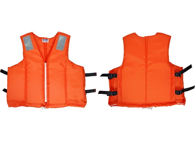 ライフジャケット 桜マーク付 小型船舶用救命胴衣 作業用救命衣 タイプA NS-3Z-3型 日本船具 国土交通省認定 船舶検査対応 検定品 釣り 船釣り 作業用 津波対策【取寄せ商品】