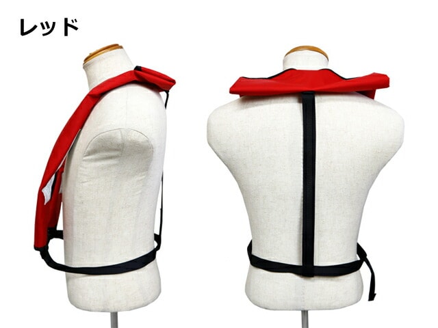 ライフジャケット 桜マーク付 自動膨張式 肩掛式 作業用救命衣 NS-7000型 小型船舶救命胴衣兼用 日本船具 国交省認定品 タイプA 検定品 取り寄せ商品