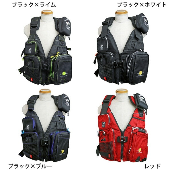 MZXタイドマニアライフジャケット 釣り フィッシング用 フローティングベスト MZXLJ-049 マズメ MAZUME